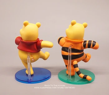 Disney Winnie the Pooh 13 cm 2 estilos de figuras de Acción, Anime Decoración de la Colección de Figurilla mini muñeca de Juguete de modelo para los niños regalo
