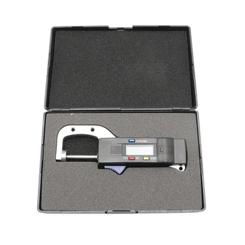 0-25.4 mm Digital Horizontal Medidor de Espesor de 0.01 mm de la Joyería de la Perla Redonda Diámetro de Metal de Medición Digital Medidor de Grosor de