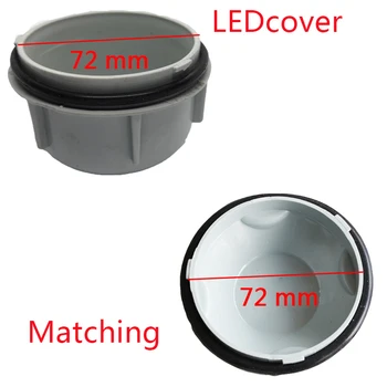 1 Pc Para Lexus LX470 LX570 Coche de carretera Accesorios Bombilla Cubierta de Polvo LED Extensión de la Tapa de la Lámpara de Xenón HID Impermeable conector de