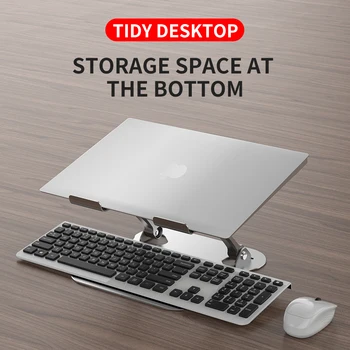 10-17inch Portátil Titular para el MacBook Air Pro Notebook, Laptop Soporte Plegable de la Aleación de Aluminio Portátil, soporte para PC Notebook