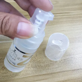 10 Botellas Originales de Corea del Cielo de la Zona Debonder Remover Rápido Sensibles a la Pestaña Extensiones de Cielo Pegamento Gel Removedor de No Quema 15g