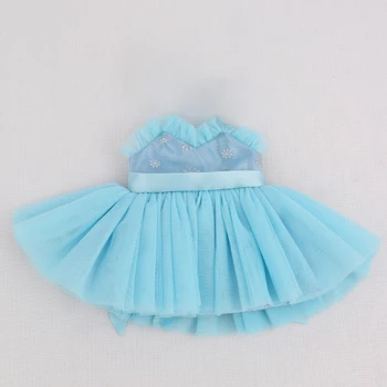 10 pulgadas Renacer Bebé Ropa de la Muñeca vestido azul de los Niños lol Muñeca Accesorios Renacer de Juego para bebés, Juguetes de DIY de la Colección de Moda KAYDORA