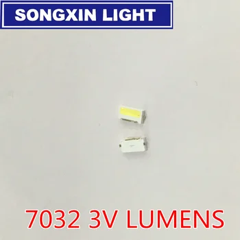 1000pcs LÚMENES LED de Retroiluminación Edge LED de la Serie 0,7 W 3V 7032 blanco Fresco Para SAMSUNG LED de Retroiluminación de la pantalla LCD TV Solicitud A150GKCBBUP5A