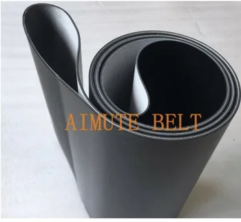 1000x300x2mm Transportadora de PVC Cinturón Negro(se Puede Personalizar el Tamaño)
