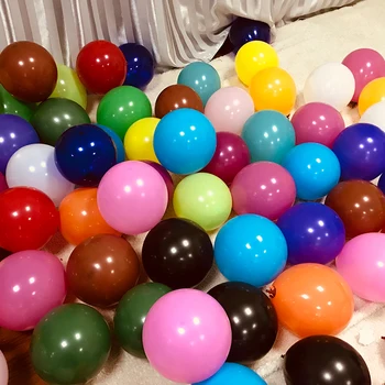 100pcs 12 pulgadas 2.8 g Espesar globos de látex de color Rosa Púrpura Globos de Aire de la pelota Mayorista de la Boda Suppllies de la Fiesta de Cumpleaños Decoración