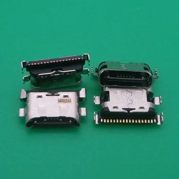 100pcs/lot Para Samsung Galaxy A70 A60 A40 A50 A30 A20 A405 A305 A505 A705 Cargador Micro USB Puerto de Carga Dock Conector Socket