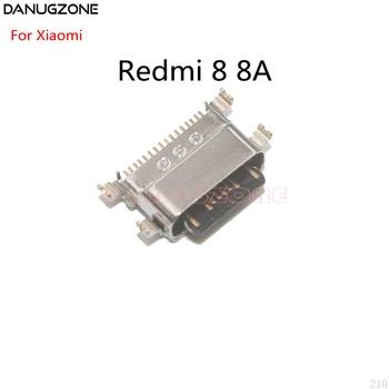 100PCS/Lot Xiaomi Redmi 8 8A de Carga USB Dock de Carga Puerto de Socket Conector Jack