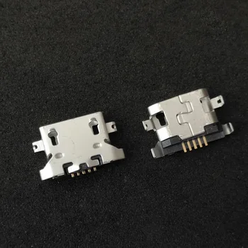 100pcs Micro USB 5pin de Carga del Cargador Conector del puerto Para Motorola Moto E3 G5 XT1672 XT1676 G4 Jugar XT1600 XT1601 Cargador Dock