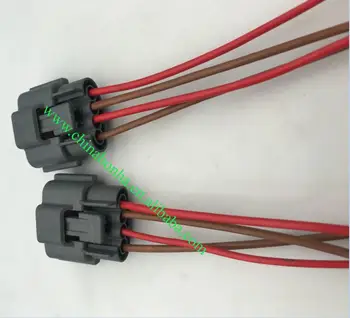 10pcs 4 Pin 6098-0144 Alternador Reparación de Conector de Enchufe Con Arnés de cables de la Coleta