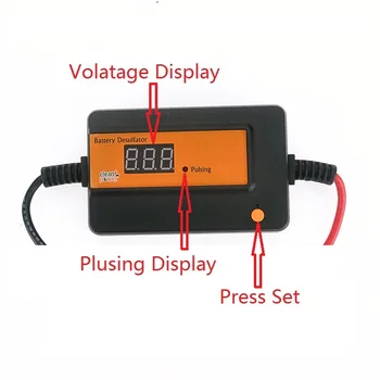 10pcs/lot Auto Pulso Desulfator (Naranja 2A max) para las Baterías de Plomo Ácido de la Batería Regenerator