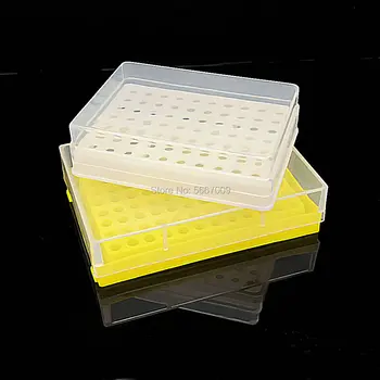 10pcs/lote de 0,2 ml 70holes/96holes de plástico tubo de Centrífuga cuadro de tubo de PCR de Almacenamiento boxs de material de Laboratorio