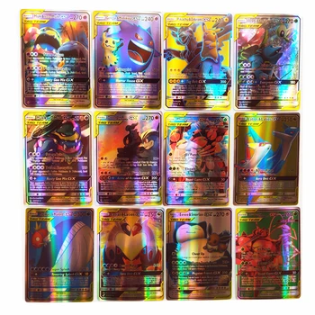 120 PCS TOMY Pokemon Tarjeta de Lote Con 30 de equipo de la etiqueta, 50 mega,19 de entrenador,1 de energía, 20 ultra ia