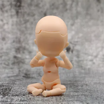 12cm de la Figura de Acción de anime Juguetes Móvil articulado de muñecas bjd desnudo ob11 cuerpo de la muñeca de los niños del Modelo de Maniquí de Arte Croquis Dibujar las figuras