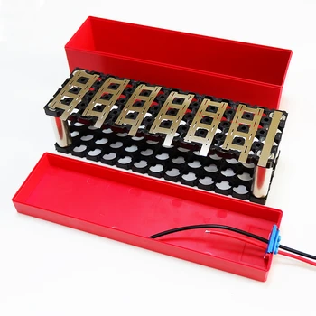 13S 4P 48V 10Ah batería de Litio caso De 13S4P 18650 de la batería pack Incluye titular y el níquel Puede ser colocado 52 piezas de las células