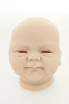 17inch Reborn Baby Doll Kits de Vinilo Suave la vida real de los Recién nacidos de las Partes del Cuerpo DIY Molde sin terminar Sin pintar Renacer de la Muñeca Juguetes, Kits de