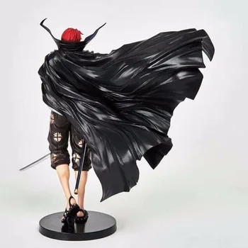 19cm Anime One Piece Figura Grand Line Mangos Estatuilla de Pelo Rojo Mangos PVC Figuras de Acción Coleccionables Modelo Juguetes Regalos