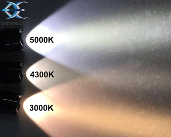 1PC 26.5 mm XP-L Hi V3 Linterna de LED del Módulo de la Caída en la Bombilla 3000K/4300K/5000K OP/SMO de Aluminio de la Luz de la Copa de Cobre DTP