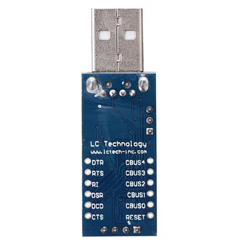 1PC Detalles acerca de FT232 USB UART de la Junta (Tipo a) FT232R FT232RL TTL a RS232 de Serie el Kit de Módulo de Componentes Electrónicos & Suministros