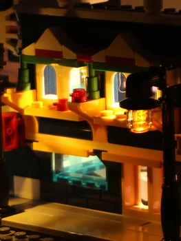 1pc Led de Luz Roja, Verde Bloque de Construcción de las calles de la Ciudad Decoración Azul USB Ajuste de Lego Naranja Ladrillo de la Casa de DIY Juguetes