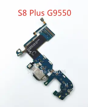 1pcs Micro USB PCB de Carga Cargador de Muelle Puerto mini Conector Flex Cable Para Samsung Galaxy S8 Plus SM-G9550 G9550 de la placa de Circuito