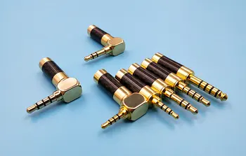 2.5 mm 3.5 mm 4.4 mm 3pole/4pole estéreo/balance plug 2pcs