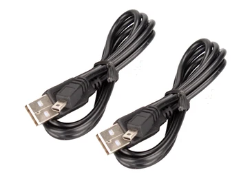 2 x USB cable de carga para el Tcom 1000m TOM-SC FDC de la Motocicleta de Bluetooth de los auriculares