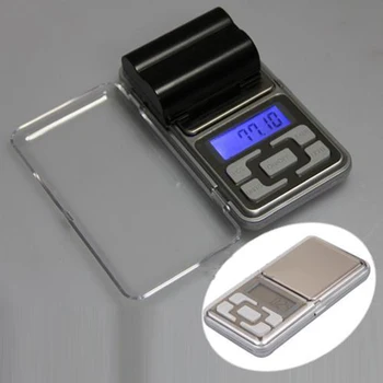200g 0.01 g 1pcs Electrónicos de Pesaje Escala Mini de Bolsillo Digital de la Balanza Joya de la Precisión de la Pantalla Lcd Gramo