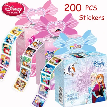 200pcs Disney Frozen Elsa Anna Extraíble Pegatina de la Princesa de BRICOLAJE Stickerscrapbooking Para Niños Decoración Cuaderno Diario de la Decoración de Juguete