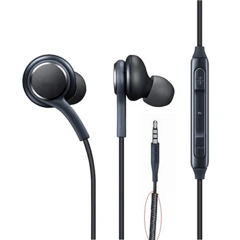 200pcs S8 en la oreja los auriculares Auriculares de 3,5 mm Con Control de Volumen, con Micrófono Para Samsung Galaxy edge plus Android auriculares