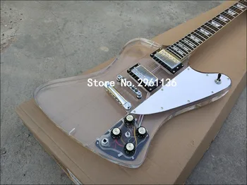 2019 de Alta calidad de China guitarra eléctrica, Acrílico guitarra con luces LED,Personalizadas de guitarra eléctrica, gastos de envío gratis