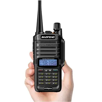2019 NUEVO de Alta Potencia de Actualización Baofeng UV-9R más Impermeable walkie talkie 10w de dos vías de radio de la gama larga de 10 km de 4800mah uv 9r más