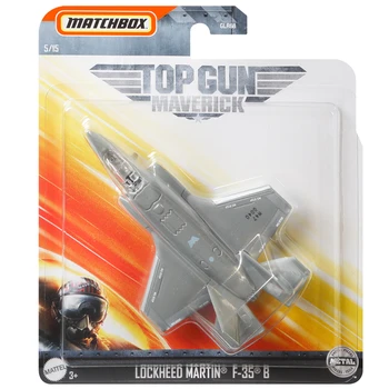 2020 caja de Cerillas Avión LOCKHEED MARTIN F-35 B Top Gun Maverick Colección de Metales de Aleación Modelo de Simulación de Aviones