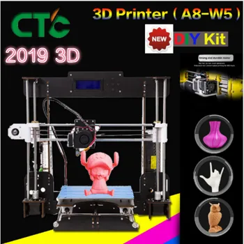 2020 CTC A8 Impresora 3D de Alta Precisión de Escritorio Prusa i3 Kit de BRICOLAJE de la Pantalla LCD de la Impresora Auto Asamblea Reanudar el Fallo de Alimentación de Impresión