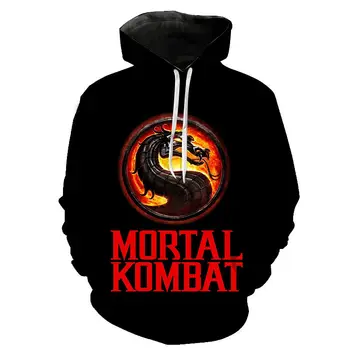 2020 de la Moda Nueva de Mortal Kombat 11 Sudaderas con capucha de los Hombres, Mujeres y Niños la Impresión 3D Juego Fresco de la Sudadera de Ropa Casual con Capucha Sudaderas con Capucha