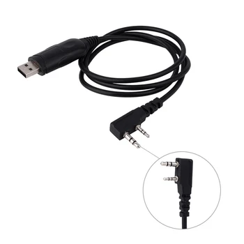 2020 de la Venta Caliente USB Cable de Programación de Radio 2Pin Con Unidad de CD Para Baofeng UV-5R Kenwood Nuevo Y de Alta Calidad