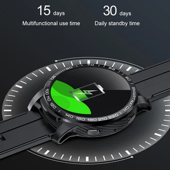 2020 LIGE Deportes Reloj Inteligente de los Hombres de encargo de línea de Fitness Relojes Completa de la Pantalla Táctil de la prenda Impermeable IP68 Smartwatch Para Android IOS+Caja