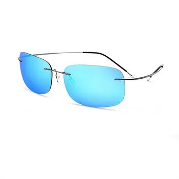 2020 Nueva Llegada de la Moda de las gafas sin Montura de Conducción Gafas de sol de los Hombres Super Luz de los Deportes de Gafas de Sol UV Protetion Gafas