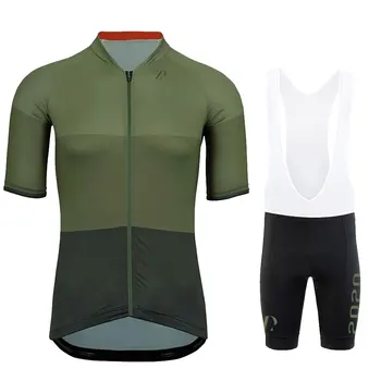 2020 Nuevo equipo Raudax jersey de ciclismo 19D bicicleta pantalones cortos Ropa Ciclismo hombres MTB de verano de pro ciclismo Maillot parte inferior de la ropa