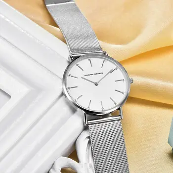 2020 PAGANI DISEÑO Ultra Delgado de las Mujeres de Cuarzo Reloj simple moda Casual de las Señoras del Reloj de las Mujeres impermeables del Reloj relogio feminino