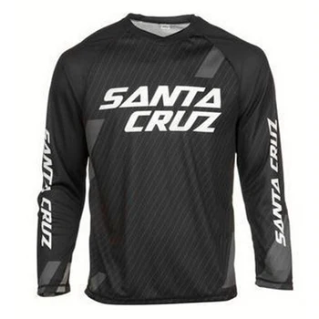 2020 santa cruz de motocross jersey downhill camiseta ropa mtb de Manga Larga Moto Jersey de montaña bicicleta de dh camisa mx ropa