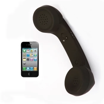 2020 teléfono Móvil retro auricular Bluetooth inalámbrico volumen ajustable de prevención de la radiación con micrófono para el iphone 8 7