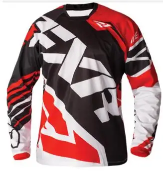 2021 Nueva moto de Enduro jersey de motocross bmx racing jersey downhill dh azul de manga LARGA de ciclismo, ropa mx verano mtb t-shirt