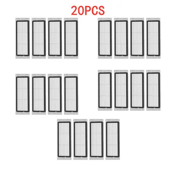 20pcs Lavable Hepa filtro de Aire Universal para Xiaomi Roborock y Mijia, 1/2/1S Gen rockrobo s5 s6 max puro maxv Mi Robot Kits