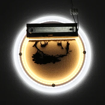 29W LED Lámpara de Pared Interior del Dormitorio Salón Dormitorio al Lado de la Pared de los Accesorios de iluminación Regulable de Iluminación Segmento de 2.4 G RF de Control Remoto