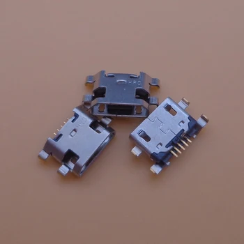 2pcs Para Móvil BQ BQ-6040L Magia BQ6040L 6040L Micro Mini USB Enchufe para Cargar Puerto de conexión del Enchufe del Conector Dock de Carga