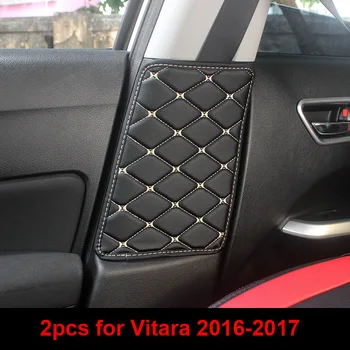 2pcs para SUZUKI Vitara 2016-2017 S-CROSS Alivio del cinturón de Seguridad hebilla de la almohadilla Protectora B de la columna de la protección de la almohadilla