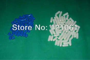 3# 250pcs! Azul-el color blanco de cápsulas vacías de tamaño 3,cápsulas vacías de tamaño 3,separados o cerrado cápsulas vacías)