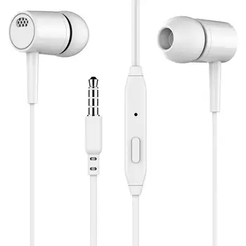 3,5 mm En la Oreja Estéreo Deporte Inteligente Auriculares con micPhone Cable de los Auriculares Para el iPhone de Huawei, Xiaomi
