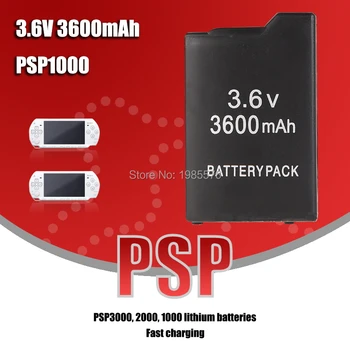 3.6 V 3600mAh PSP-1000 Batería de Recambio para Sony PSP1000 PlayStation PSP110 Consola Portátil