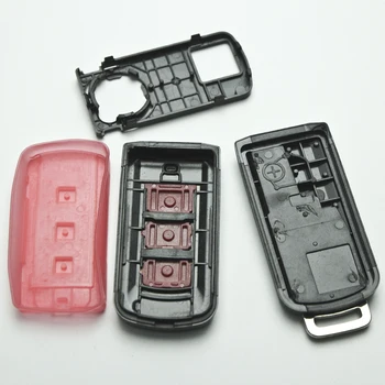 3 Botón Smart Remote Llave Shell del Coche Auto de llaves de Repuesto De Mitsubishi Lancer Outlander ASX Caso Con el Logotipo de Envío Gratis